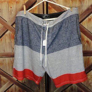 O'Neill Santa Cruz Stylish Board Shorts 40~EUC~one zippered pocket~Surfi…